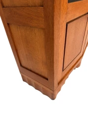 Art Deco Amsterdamse School Bookcase by Hildo Krop for Gebroeders Monsieur